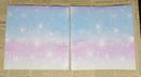 Paper Napkins (Pack of 2) Pastel Rainbow with White Spots