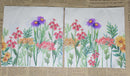 Paper Napkins (Pack of 2) Garden of Flower Flower Stems and Foliage