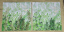 Paper Napkins (Pack of 2) Foiled vines and Green Vines