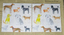 Paper Napkins (Pack of 2) Assorted Dogs Poodle Corgie Grey Hound