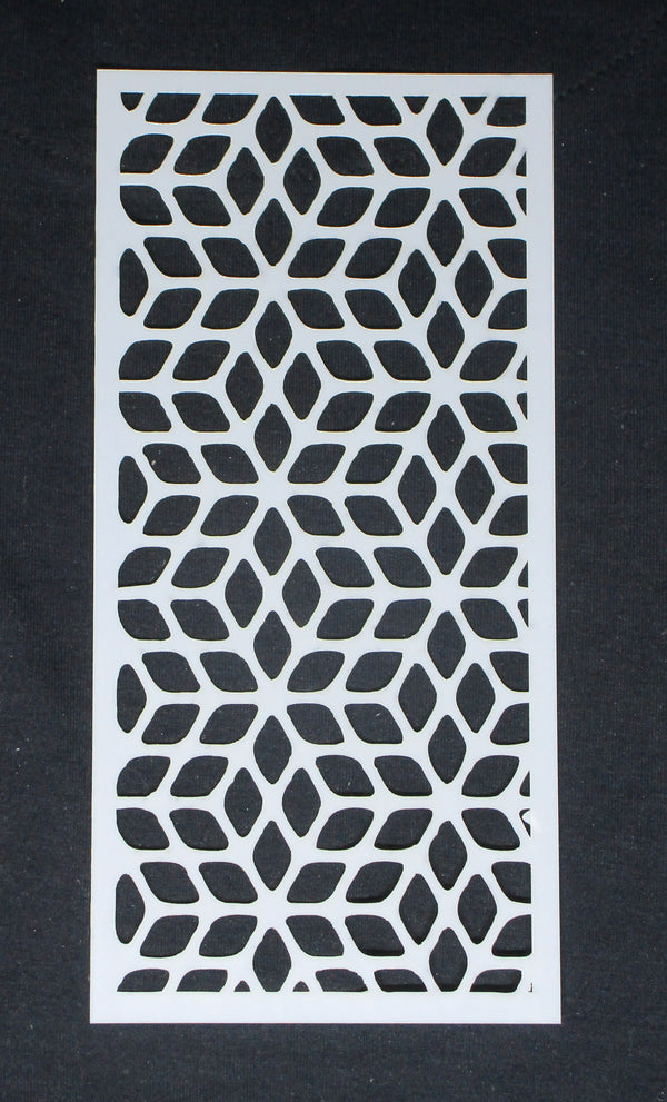 Stencil 8 x 4    3D Looking Cubes