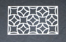 Stencil  6 x 4 Circle N Diamonds Lattice