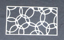 Stencil  6 x 4 Circle Rings