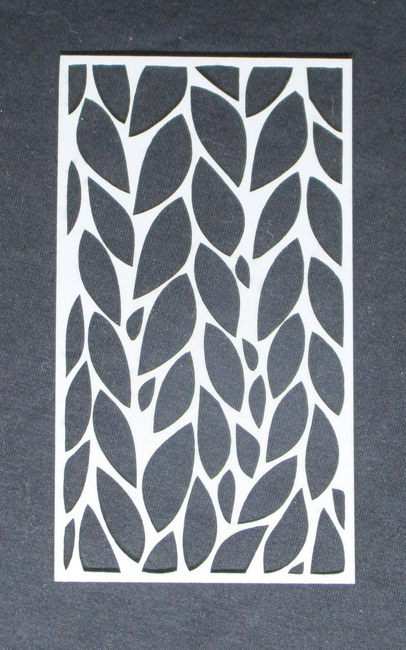Stencil  6 x 4 Leafy Vines