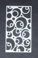 Stencil  6 x 4 Circles in Circles in Circles