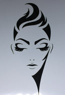 Stencil Face Large Oh so Elegant Hair