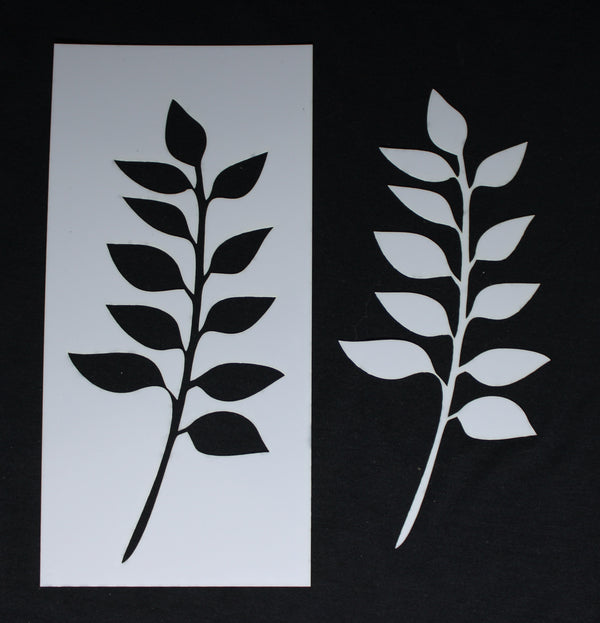 Stencil and Mask Set Leafy Stem