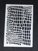 Stencil 6 x 4 Animal Skin Design