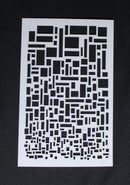 Stencil 6 x 4 Squares n Squares