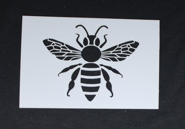 Stencil 6 x 4 Large Bee