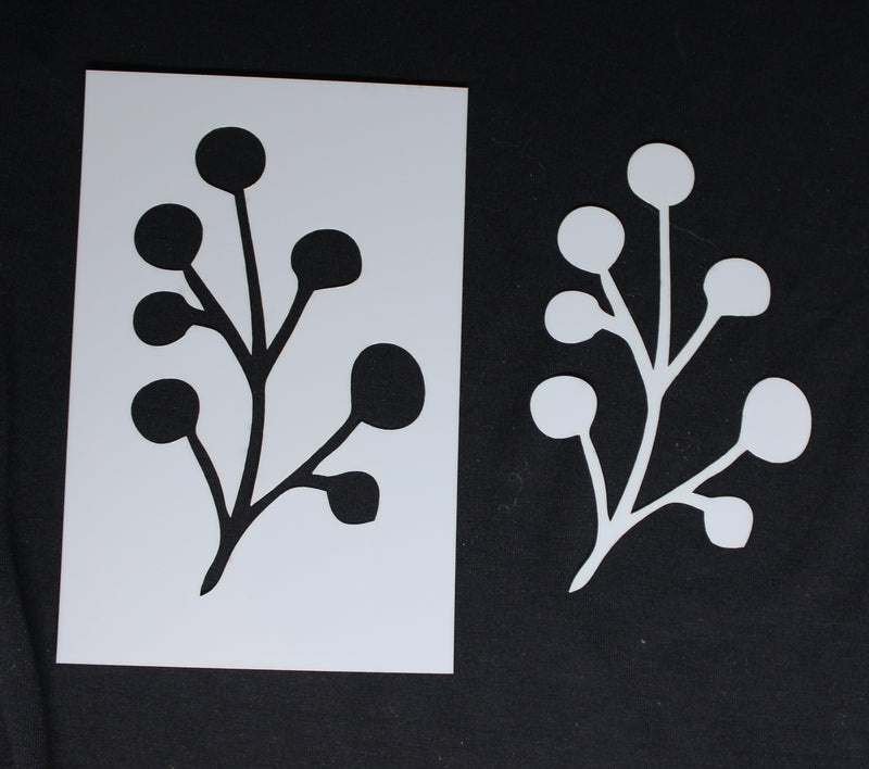 Stencil Mask Stencil Set 6 x 4 Small Loopy Vine