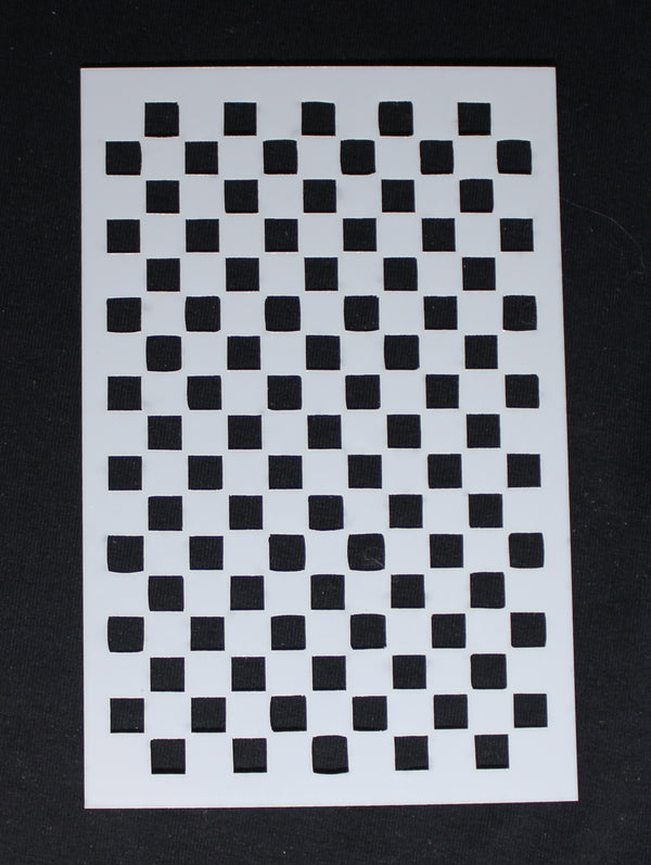 Stencil 6 x 4 Checked Board Squares