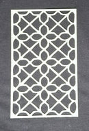 Stencil 6 x 4 Decorative Lattice Design