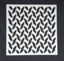 Stencil 6 x 6 Tire Tracks