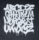Stencil 6 x 6 Graffiti alphabet Small