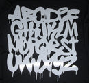 Stencil 12 x 12 Graffiti alphabet Large