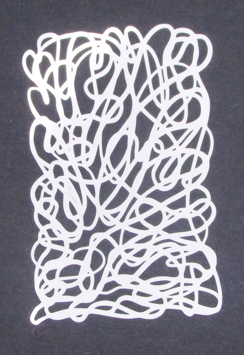 Stencil 6 x 4 Tangled Mess