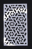 Stencil 6 x 4 Hexagon Tiles