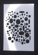 Stencil 6 x 4 Circles and Ovals