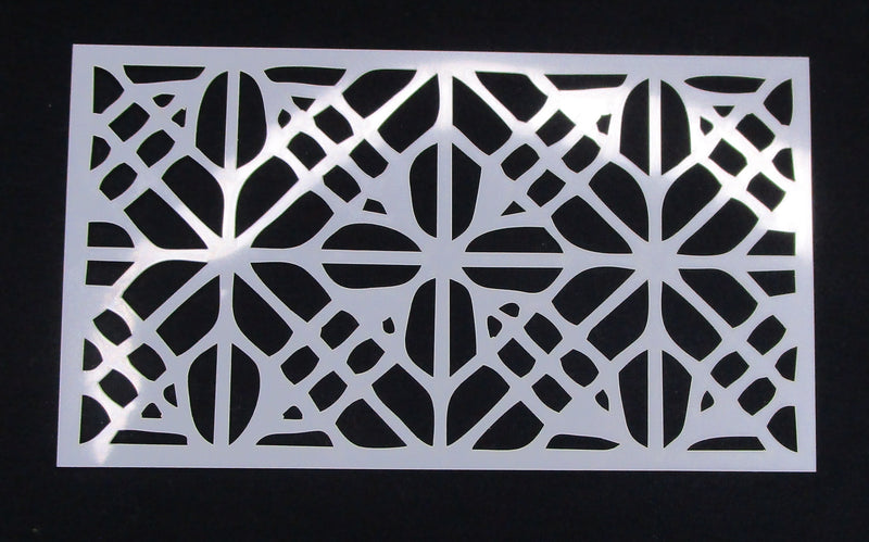 Stencil 6 x 4 Mosaic Square Tiles