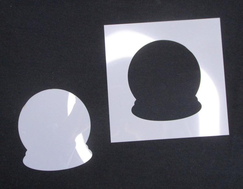 Stencil & Mask Set 6 x 6 Snow Globe Small