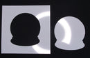 Stencil & Mask Set Snow Globe Large