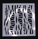 Stencil 8 x 8 Funky Stripes