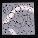 Stencil 8 x 8 Circles of Dots