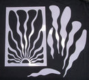 Stencil and Masks A4 Wavy Sunrise