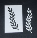 Stencil and Mask 6 x 4 Wavy Foliage Leaf