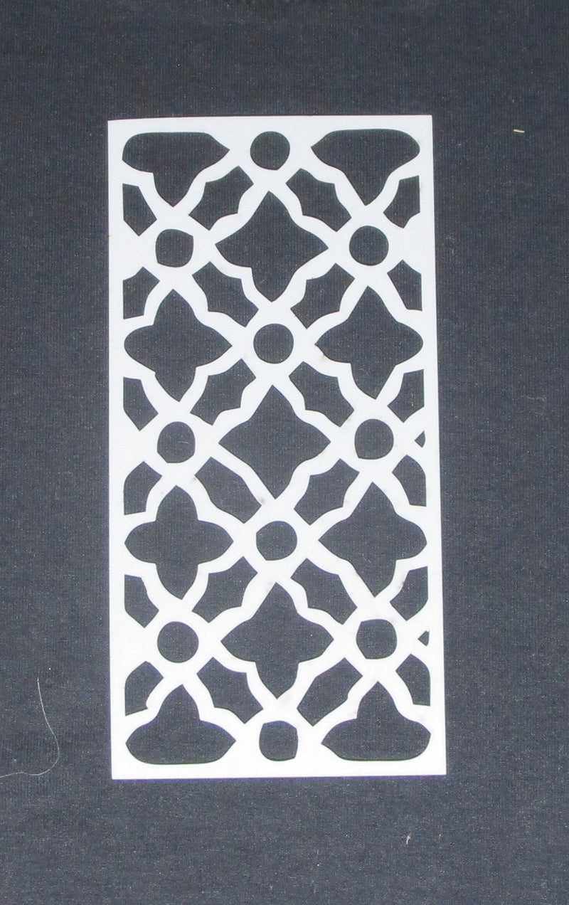 Stencil 6 x 4 Moroccan Tiles