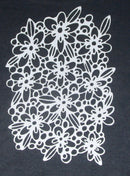 Stencil 6 x 8 Flower and Leave Clusters