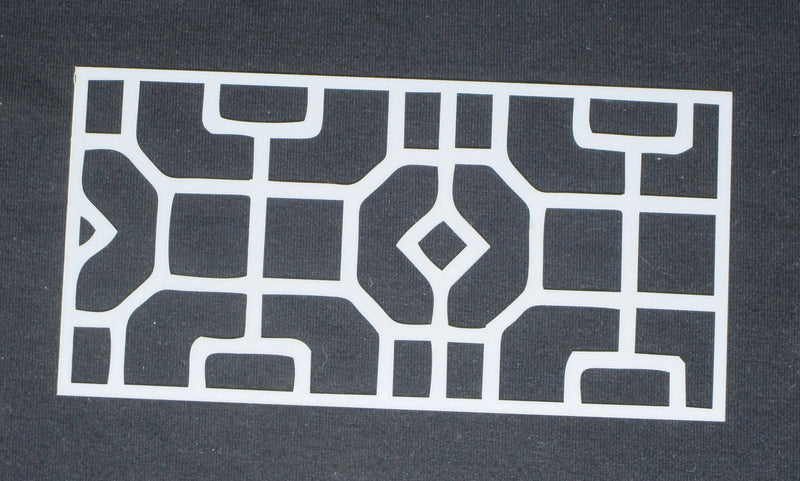 Stencil 6 x 4 Geometric Floor Design