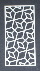 Stencil 6 x 4 Abstract Diamonds