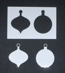 Mask and Stencil 6 x 4 Double Bauble Set