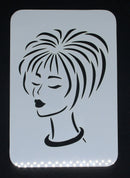 Stencil 6.5 x 9.5inch Betty Medium