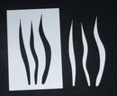 Stencil and Mask Abstract Lines (Grass Seaweed)