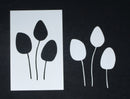 Stencil and Mask Lolli Pop Leaves