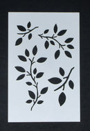 Stencil 6 x 4 Vines and Leaves Small