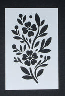 Stencil 6 x 4 Floral Bouquet with Leaves
