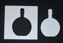 Stencil and Mask Set 6 x 6 Round Bottle Skinny Top