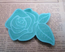 Foam Stamp Rose with Leaves