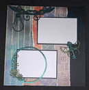 Sunday October 25th 2026 Scrapbooking Triple Page, Cogs and Grunge