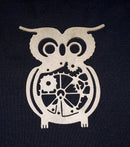 Overstock  Chipboard Large Owl with Cogs