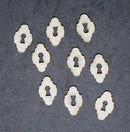 Overstock Chipboard Locks Mini Pack of 9
