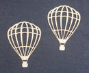 Chipboard Hot Air Balloons Small