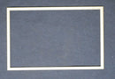 Chipboard Frame Plain Rectangle Medium 6 x 4 inch