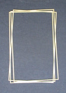 Chipboard Frame Off Set Angles (5 x 7 inch)
