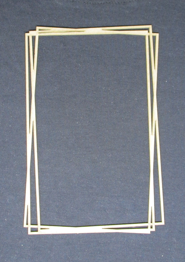 Chipboard Frame Off Set Angles (5 x 7 inch)