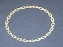 Chipboard Frame Chain Oval (Open)